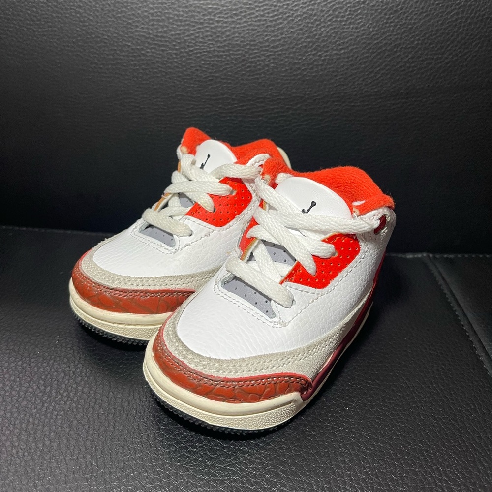 **Jordan 3 Reimagined White Cement (Size 4C) - Toddler Edition** - Picture 1 of 9